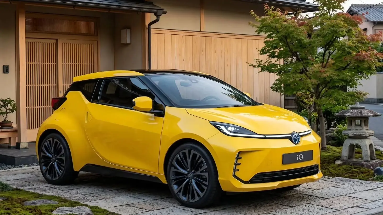 Toyota iQ naaseb CGI-s 2028. aasta elektrilise linnaautona