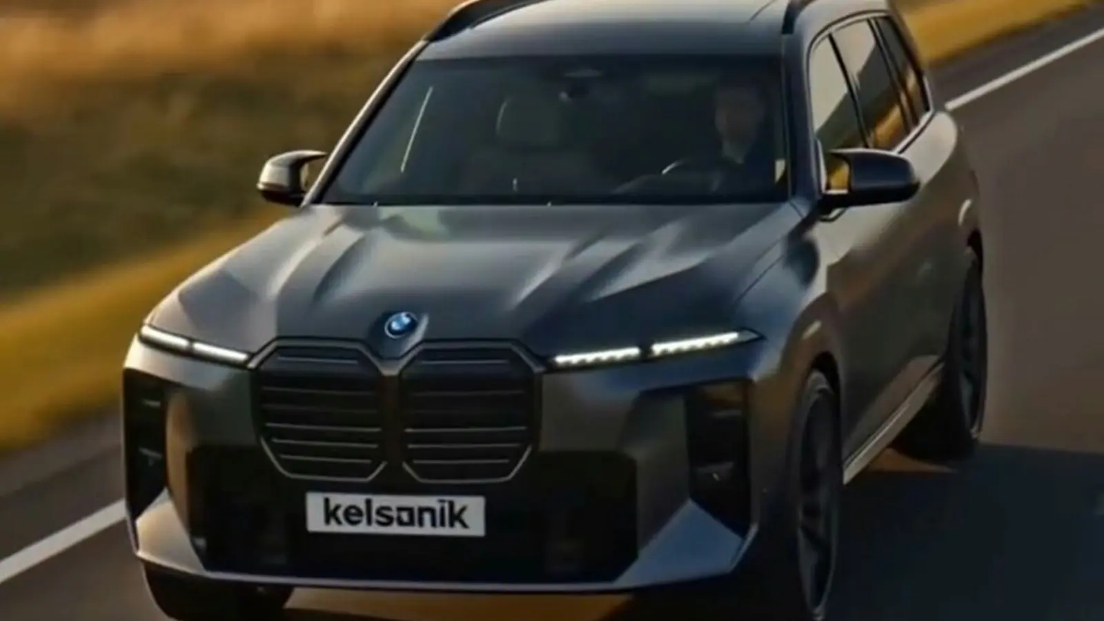BMW 2028. aasta X7 uus realistlik CGI-eelvaade