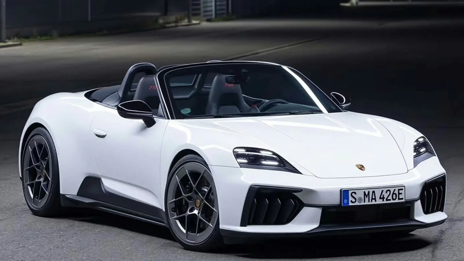 2027 Porsche 718 Boxster EV võimalik disain paljastub