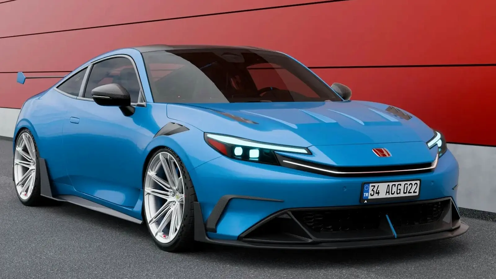Honda Prelude Hybrid saab virtuaalselt ekstreemse tuuningu