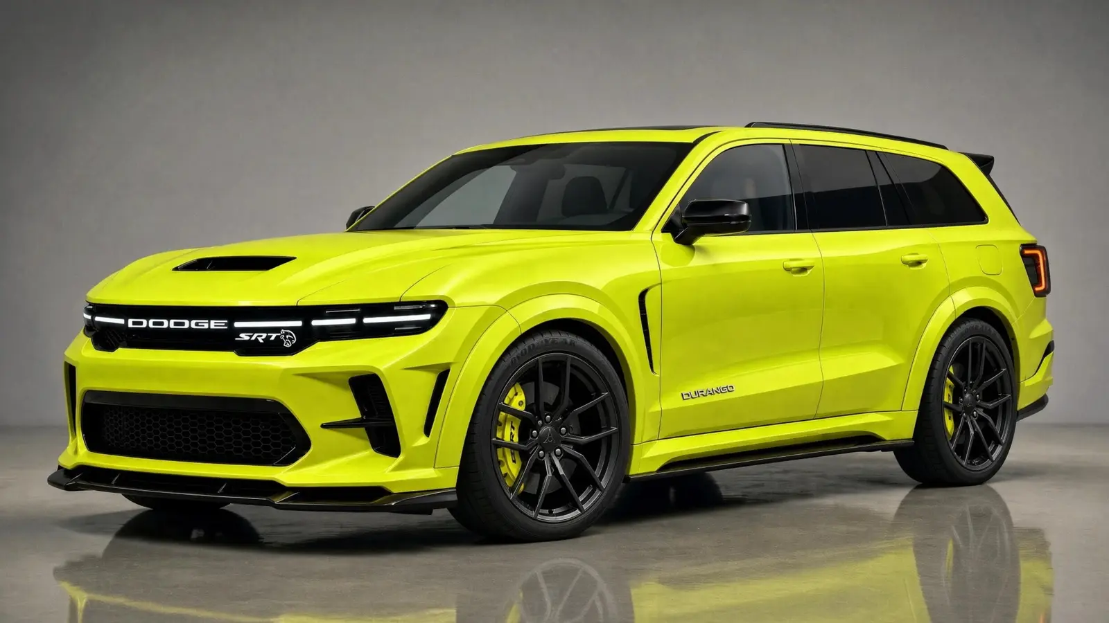 2030. aasta Dodge Durango visioon uutes illustratsioonides