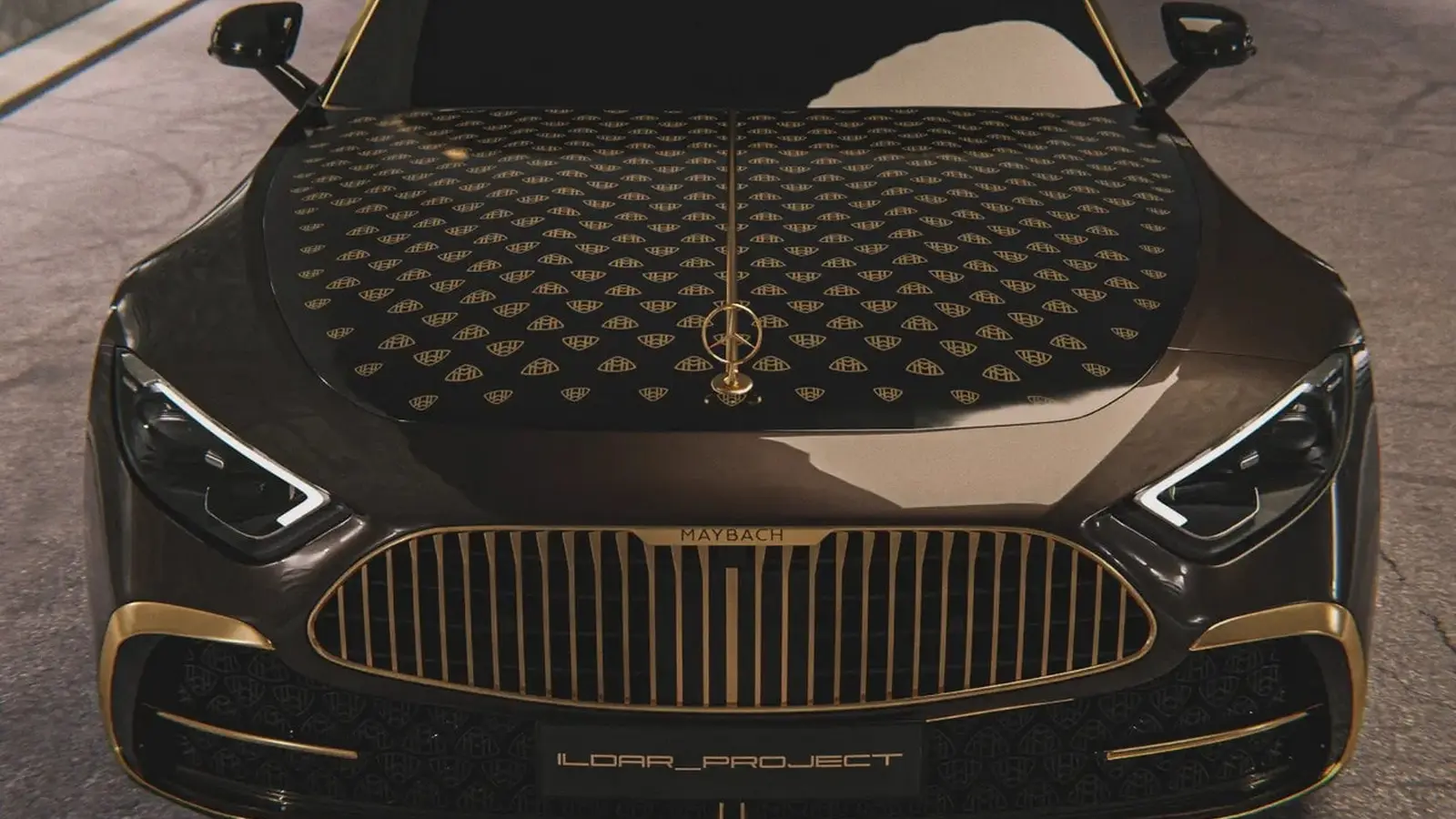 Mercedes-Maybach SL 680 Gold Editioni CGI-kontseptsioon