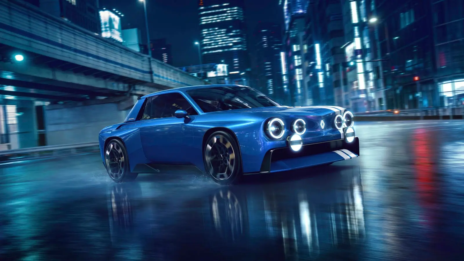 Renault 8 Gordini Concept: 270 hj elektriline kupee