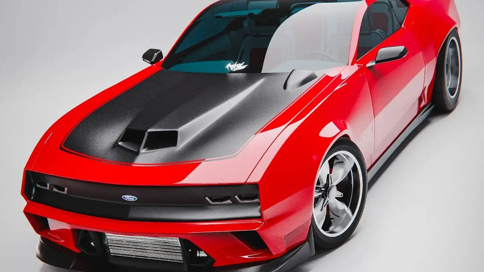 Ford Torino Cobra Jet CGI kontseptsioon ärkab ellu