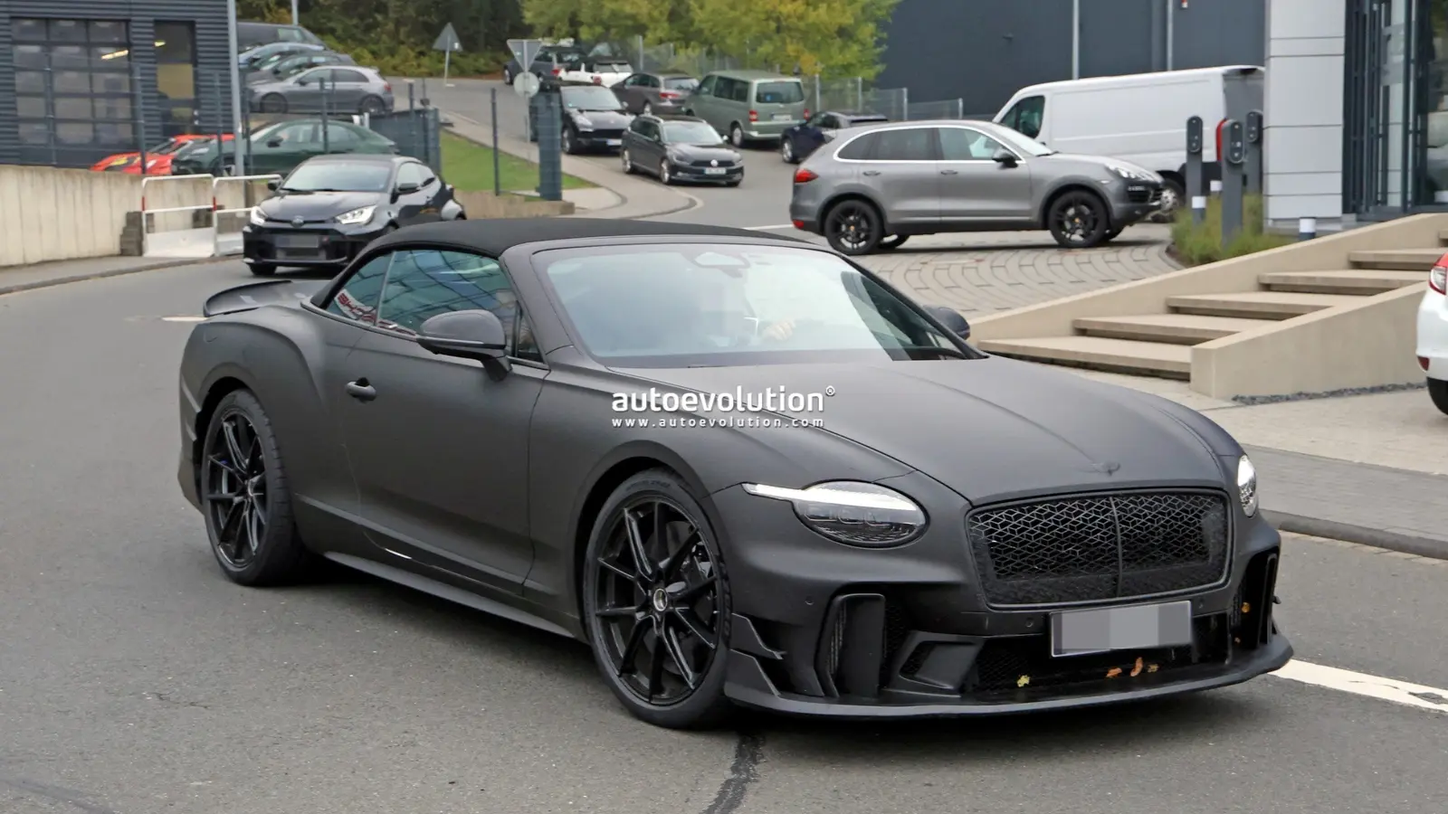 Bentley Supersports kabrioleti prototüüp Nürburgringil