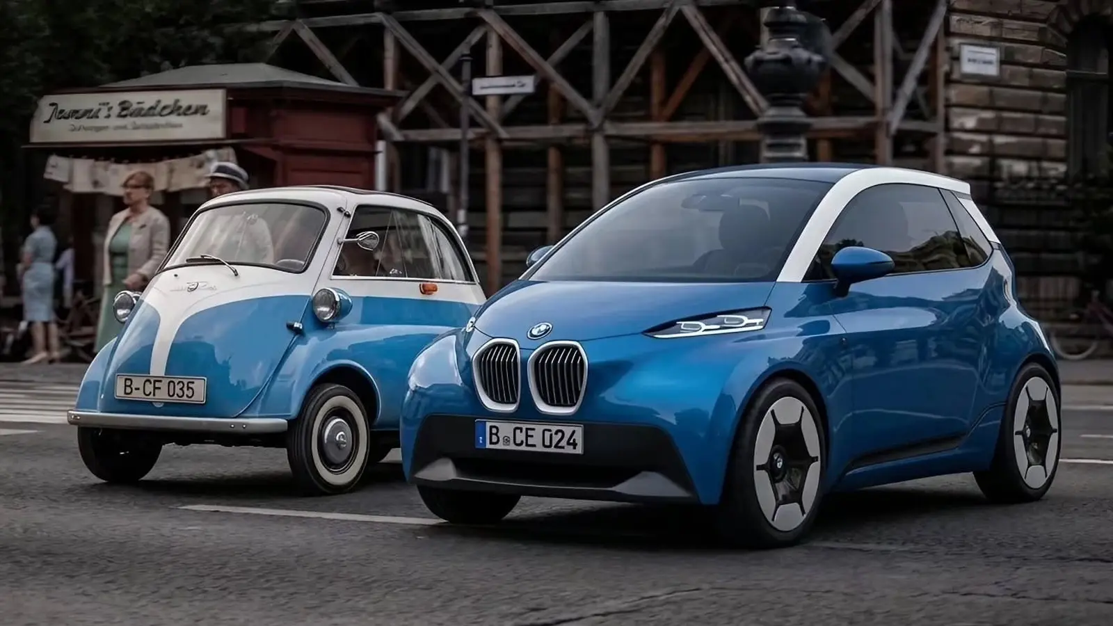 BMW Isetta kabriolett ärkab CGI-kontseptsioonina ellu
