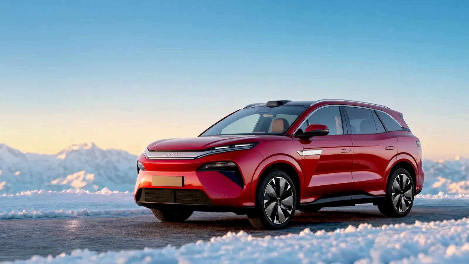 BYD ATTO 8 toob Euroopasse 9-minutilise välklaadimise