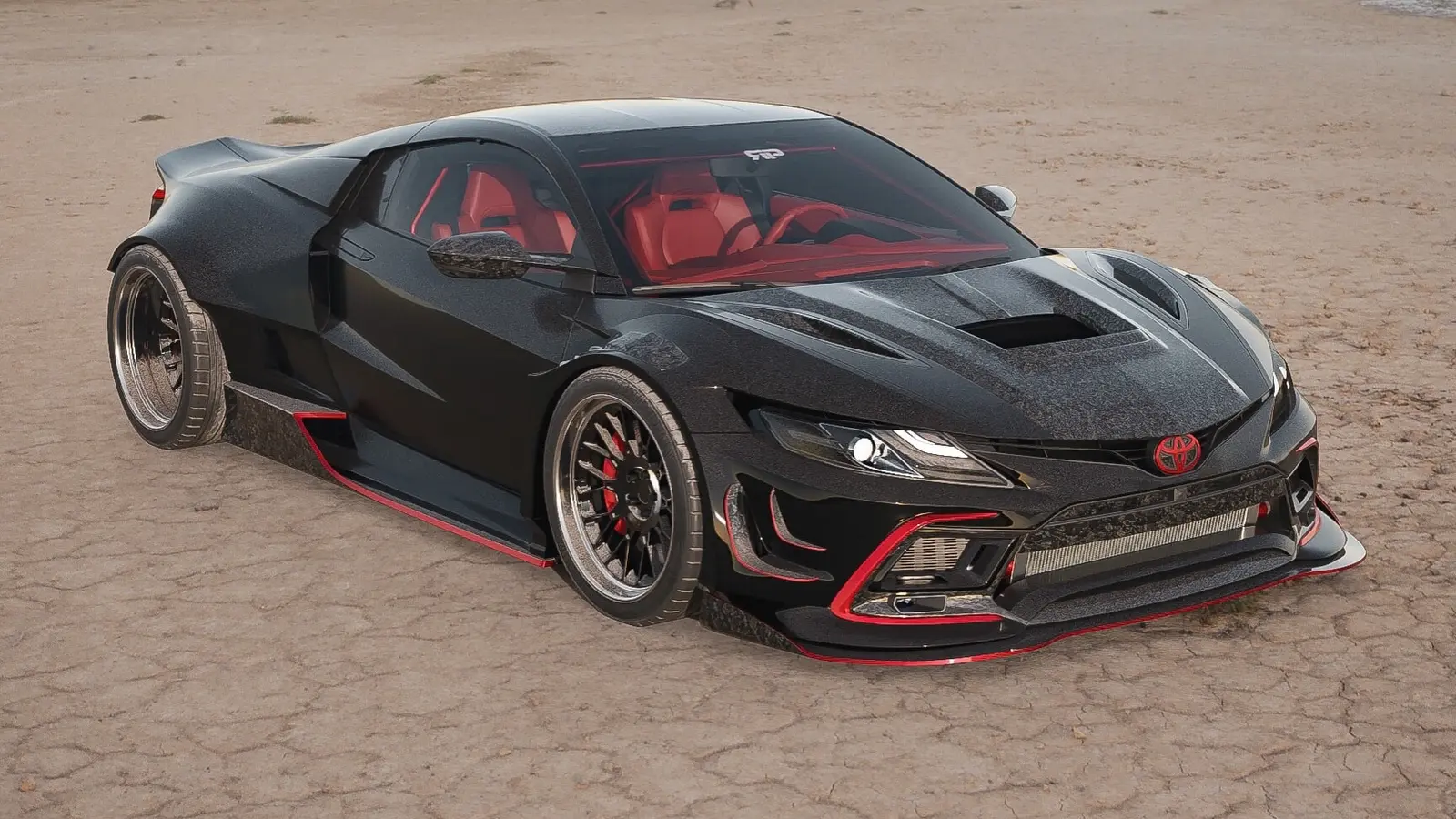Toyota Camry digikontseptsioon Hellcat V8 mootoriga