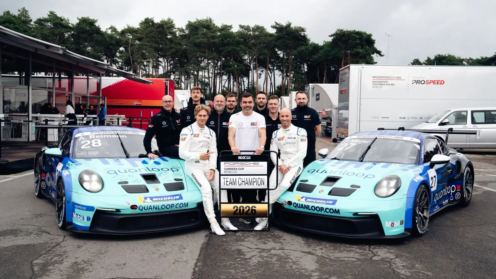 Eesti tiim võitis Porsche Carrera Cup Beneluxi tiitli
