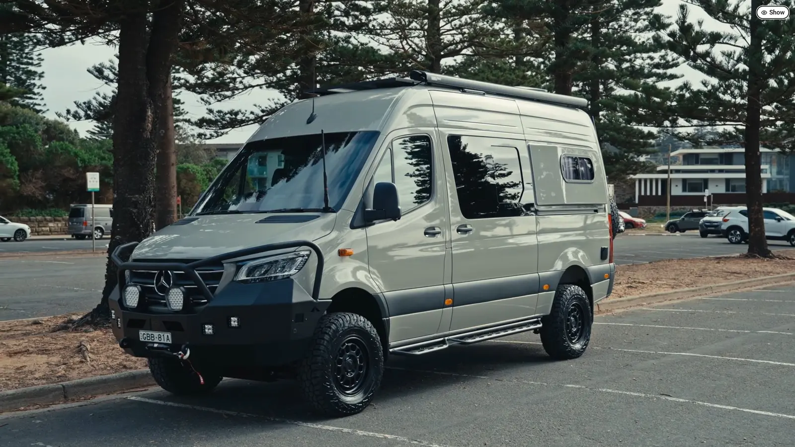 Luksuslik Mercedes Sprinter matkaauto pikaks reisiks