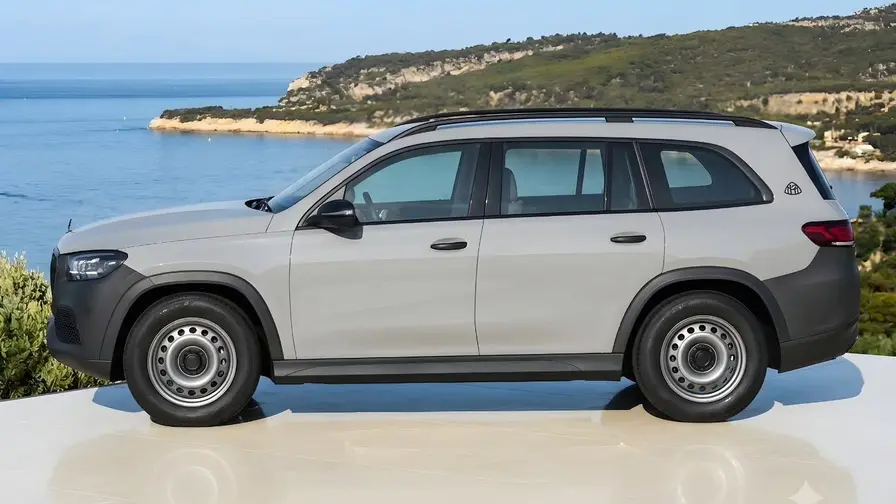 Mercedes-Maybach GLS baasversioon plastpõrkeraudadega