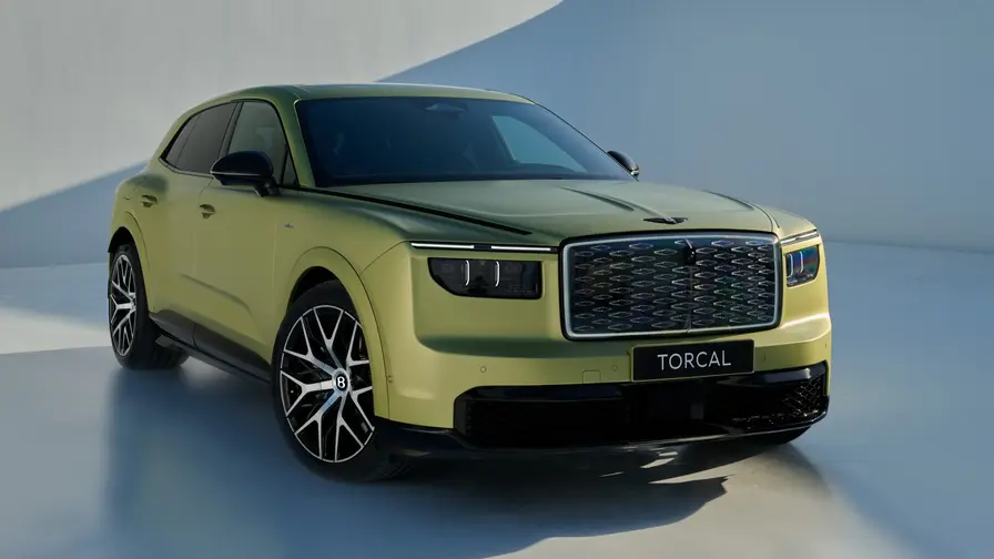 Bentley Torcal S: uus 876 hj elektriline linnamaastur Bentley Torcal S: uus 876 hj elektriline linnamaastur