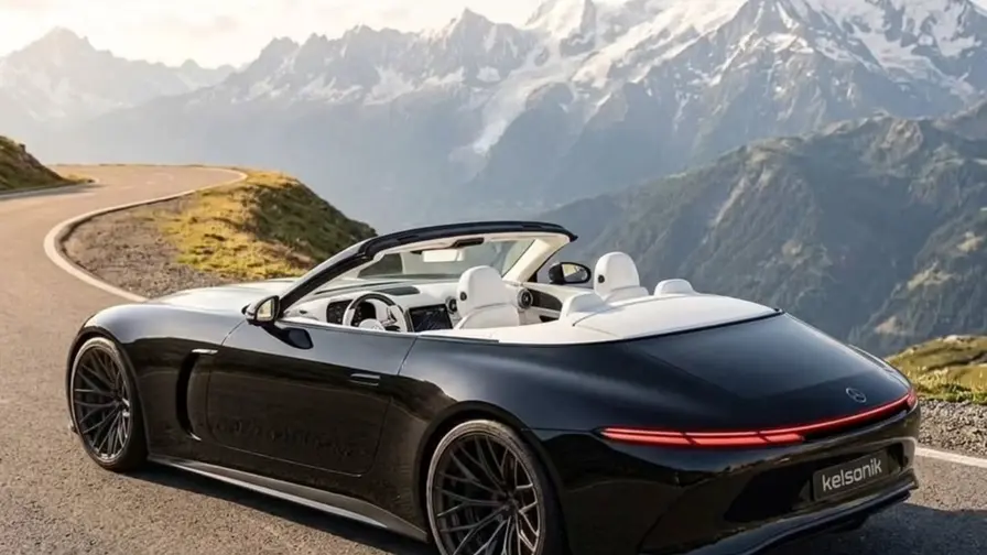 2027 Mercedes-Benz S-klassi kabriolett CGI-visioonis 2027 Mercedes-Benz S-klassi kabriolett CGI-visioonis