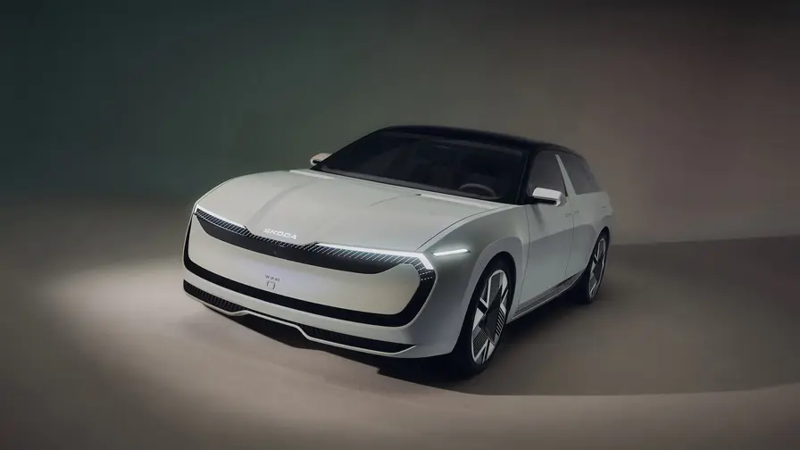 Škoda Superbi tulevik on Vision O varjus ebakindel