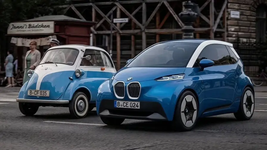 BMW Isetta kabriolett ärkab CGI-kontseptsioonina ellu