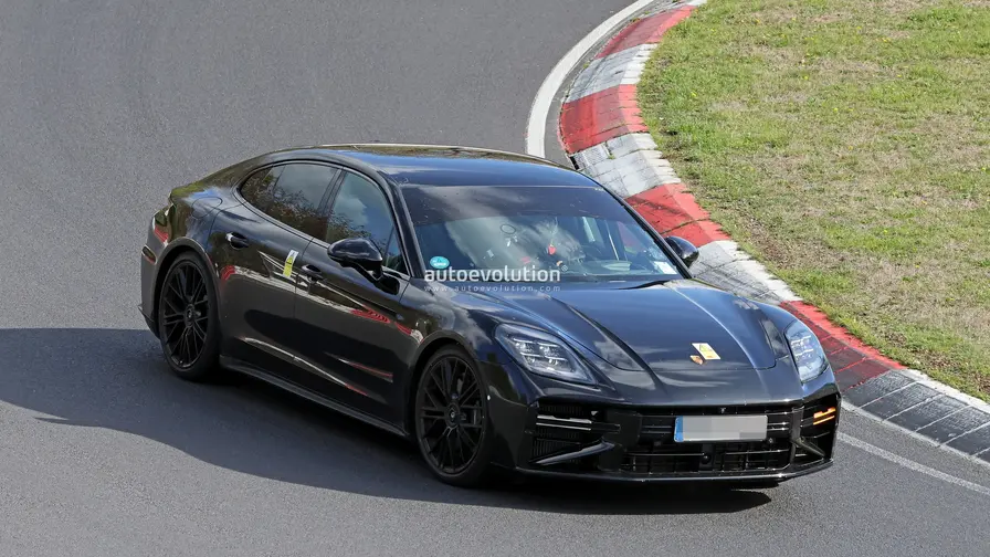 Porsche Panamera facelift jõuab testides Nürburgringile